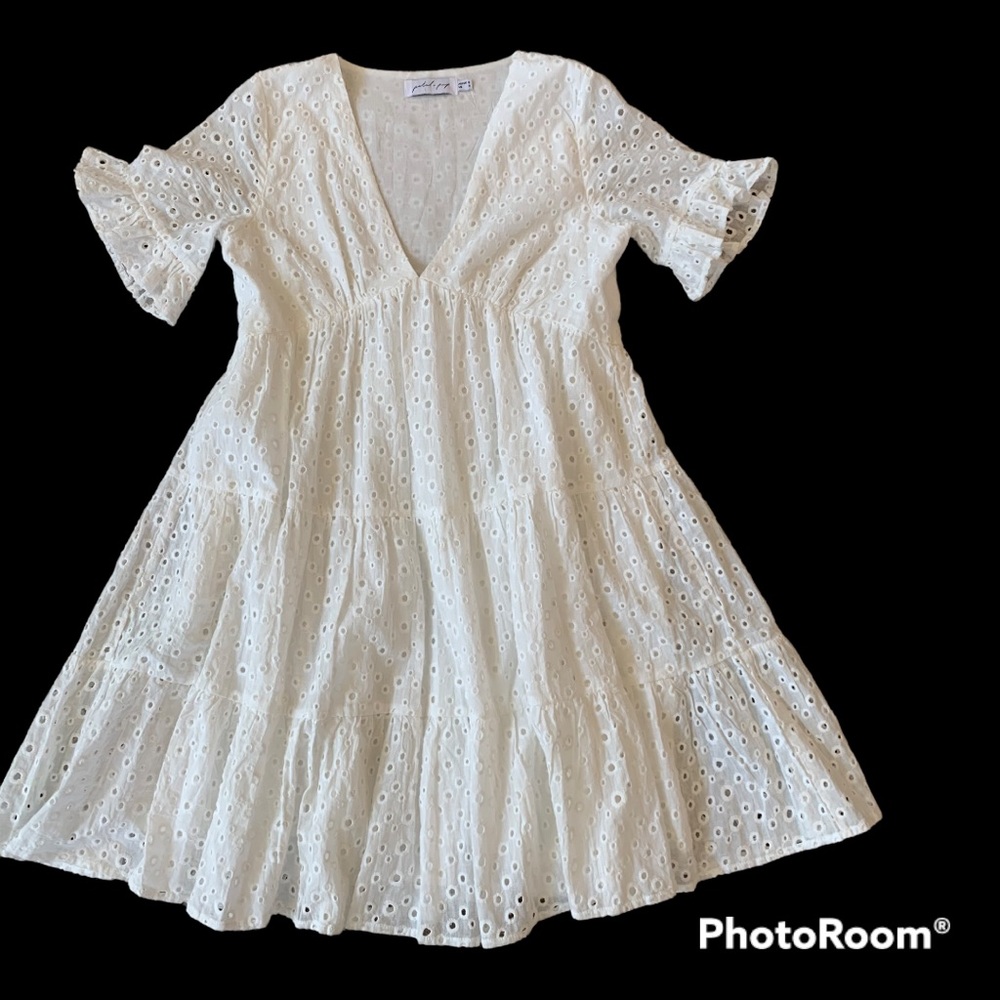 White Keshi Dress